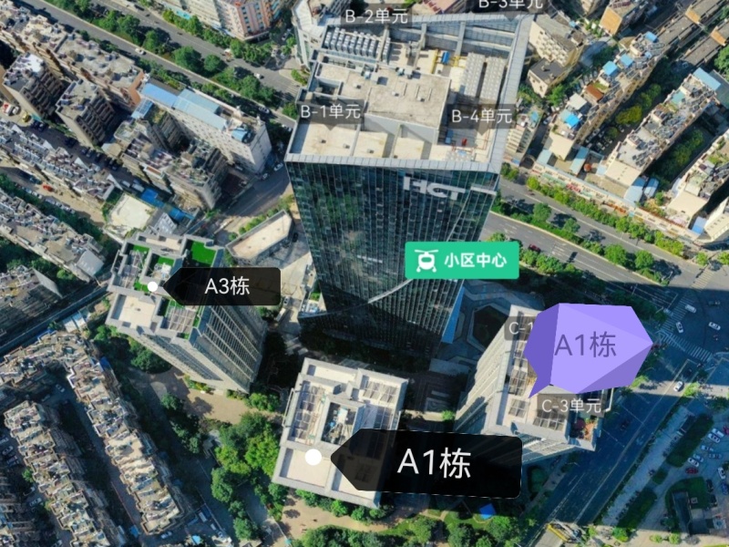 4室2廳1陽臺 融城優(yōu)郡小區(qū)平面圖