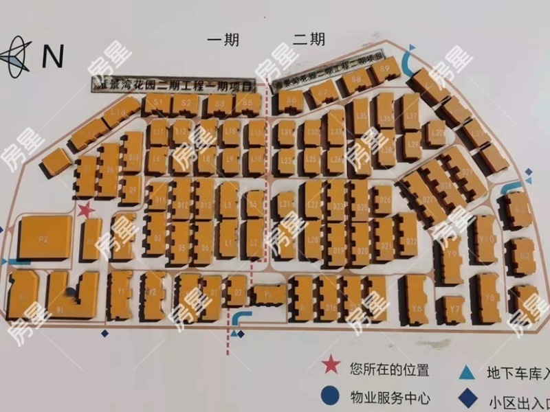 招商雍景湾小区平面图