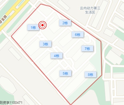 6室3廳3陽臺(tái) 美樹橙小區(qū)平面圖