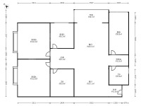 3室2廳1陽(yáng)臺(tái) 未名城A2戶型圖