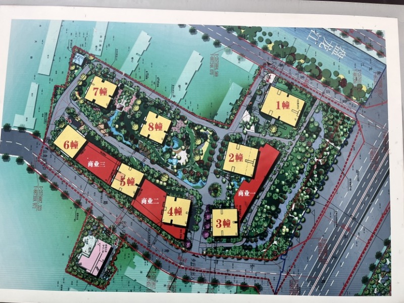 2室2廳1陽(yáng)臺(tái) 金呈北泰花園小區(qū)平面圖