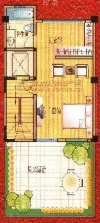 6室3廳4陽臺 云嶺天驕別墅戶型圖