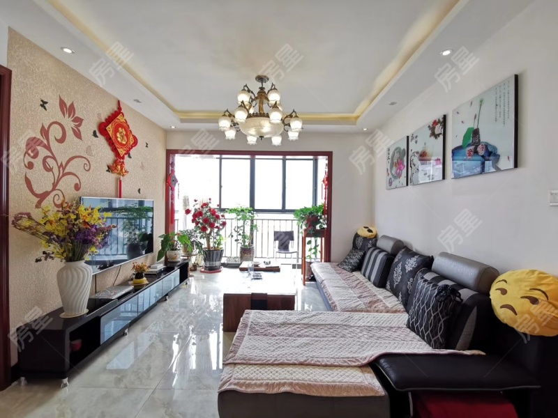 3室2廳1陽(yáng)臺(tái) 未名城A2客廳