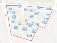 5室2廳3陽(yáng)臺(tái) 西麗園小區(qū)平面圖