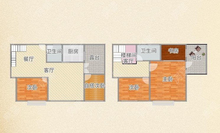 4室2廳2陽臺(tái) 金色交響家園春鶯組團(tuán)戶型圖