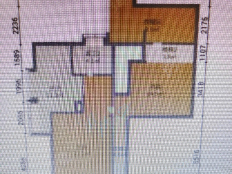 5室2廳2陽臺 中央麗城戶型圖