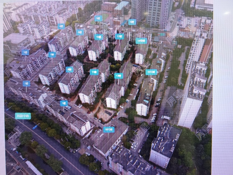 3室2廳2陽臺 西秀園小區(qū)平面圖