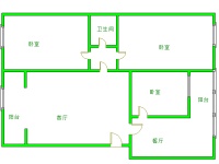 3室2廳 萬?；▓@戶型圖
