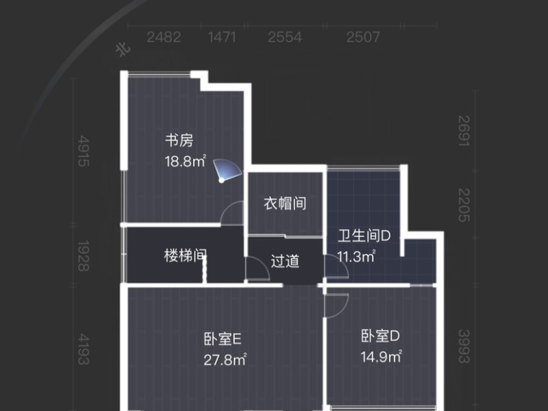 6室2廳2陽(yáng)臺(tái) 云南映象花好月圓一期別墅戶型圖