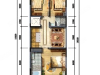 5室3廳2陽臺 昆明恒大云璽別墅戶型圖