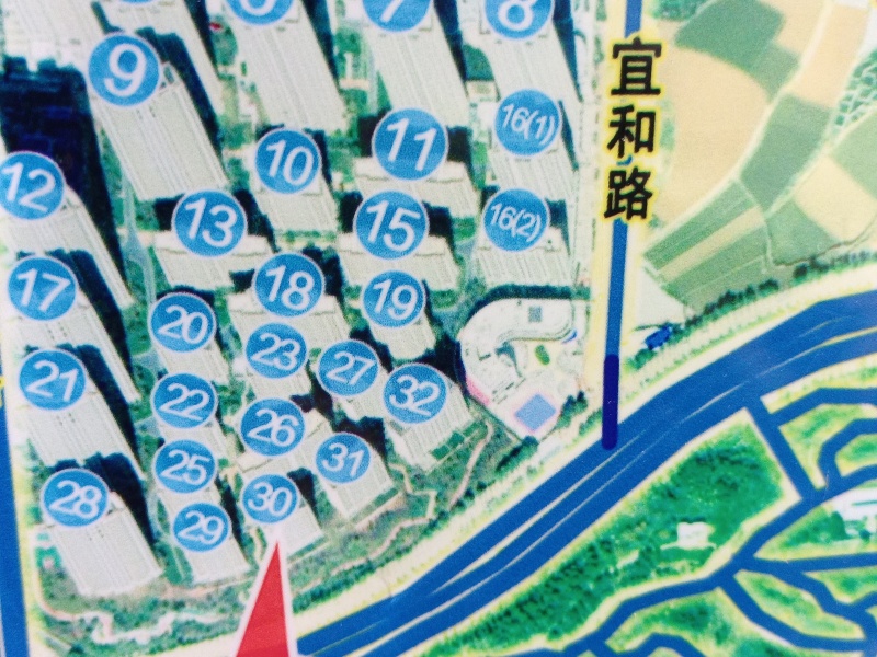 4室2廳 中交錦繡雅郡小區(qū)平面圖