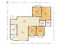 4室2廳1陽臺(tái) 東驤神駿一期戶型圖