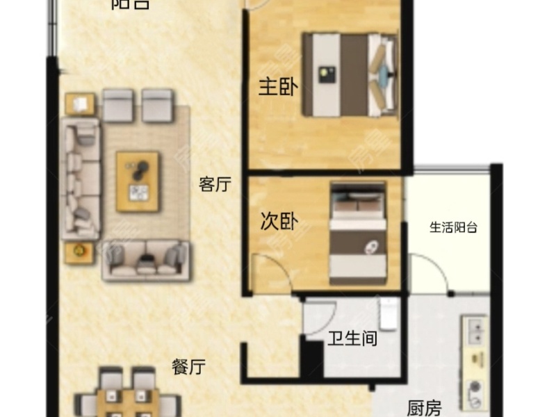 怡康花园户型图