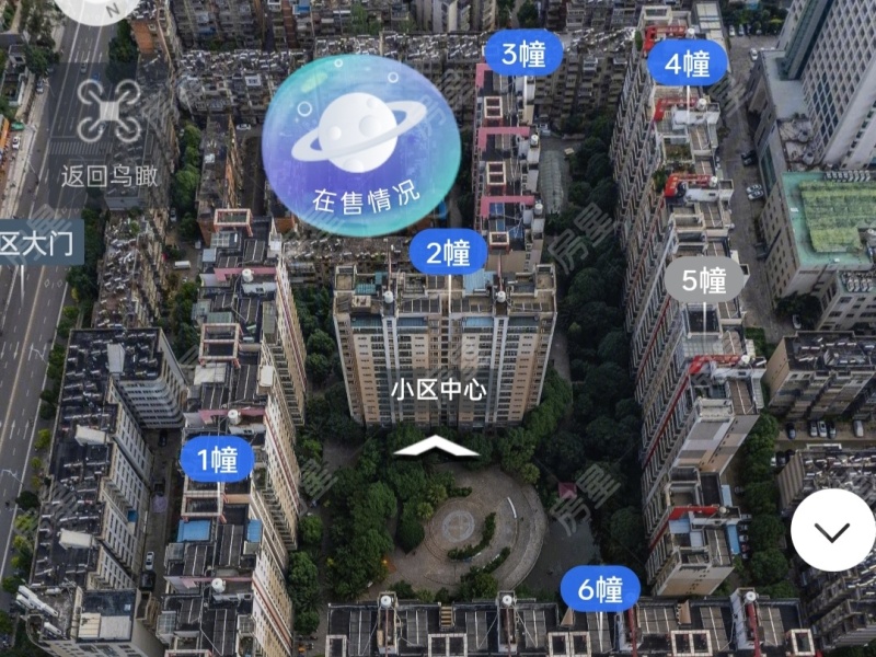 怡康花园小区平面图