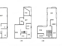 5室2廳2陽臺 滇池ONE一期別墅戶型圖