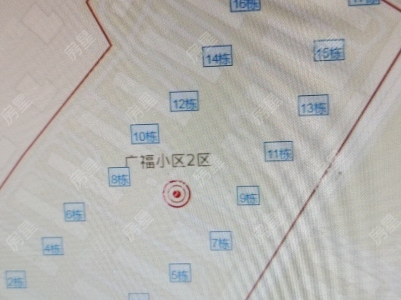 广福小区二期小区平面图