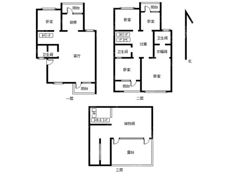 1室 東岸紫園別墅戶型圖