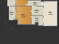 5室2廳5陽(yáng)臺(tái) 春苑花園戶型圖