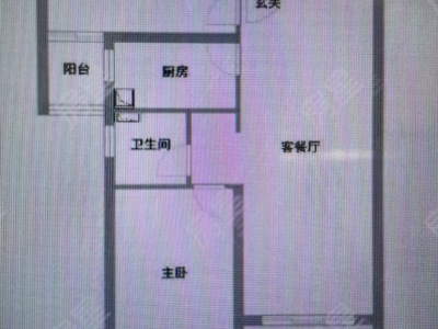 2室2廳1陽臺 恒大名都