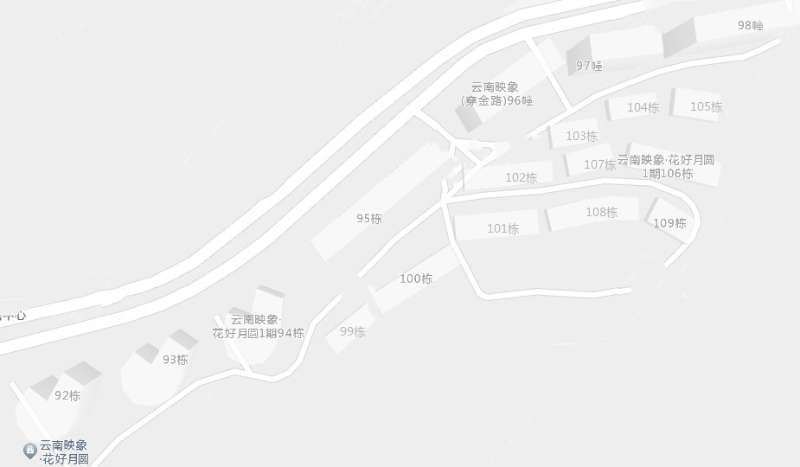 4室2廳2陽臺(tái) 云南映象花好月圓一期小區(qū)平面圖