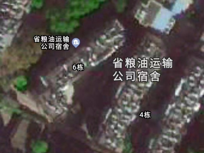 粮油运输公司宿舍（学府路）小区平面图
