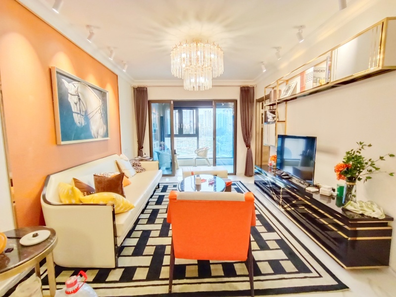 3室2廳1陽(yáng)臺(tái) 碧桂園北城映象立春苑客廳