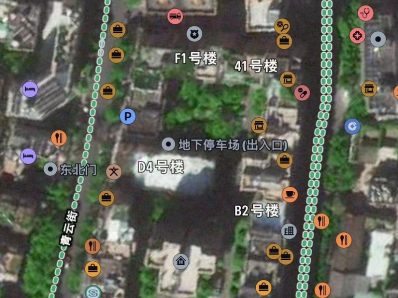 3室2廳1陽(yáng)臺(tái) 翠湖俊園小區(qū)平面圖