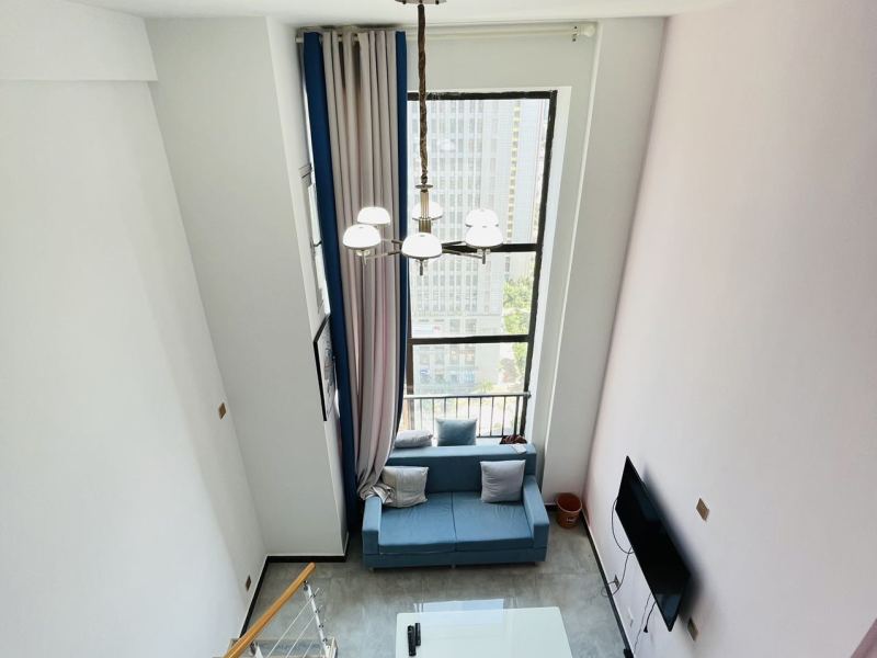 1室1廳 新城吾悅廣場2號地塊公寓客廳