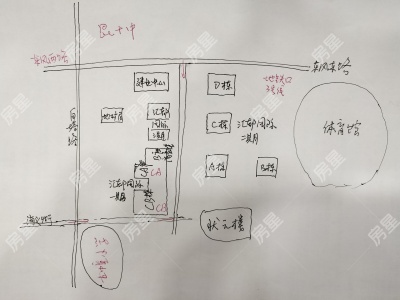 4室2廳1陽(yáng)臺(tái) 匯都國(guó)際一期