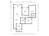3室2廳2陽臺 新希望希望匯戶型圖