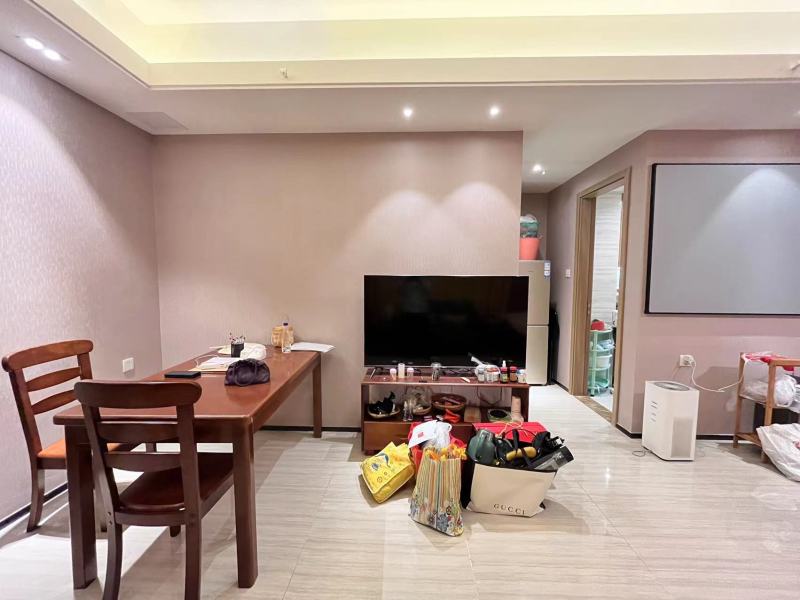 2室2廳1陽(yáng)臺(tái) 恒大云報(bào)華府公寓客廳