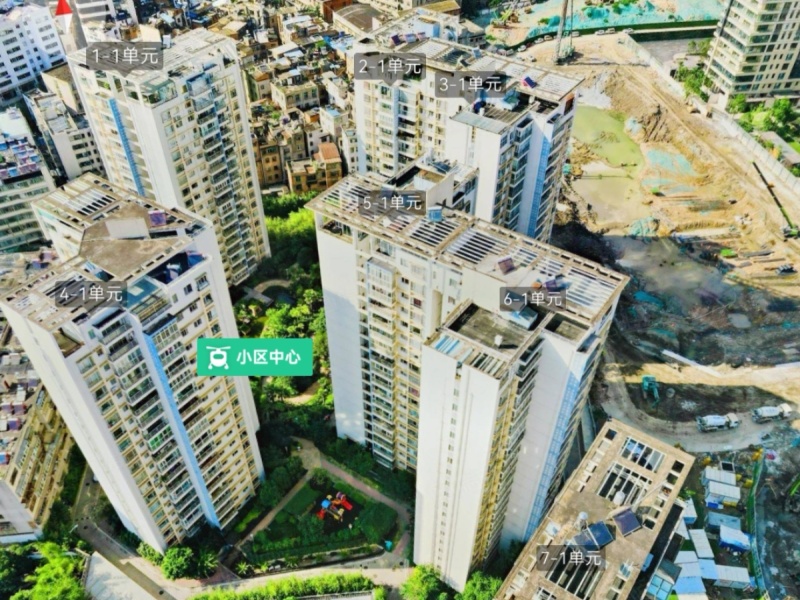 3室2廳1陽(yáng)臺(tái) 銀海城市花園小區(qū)平面圖