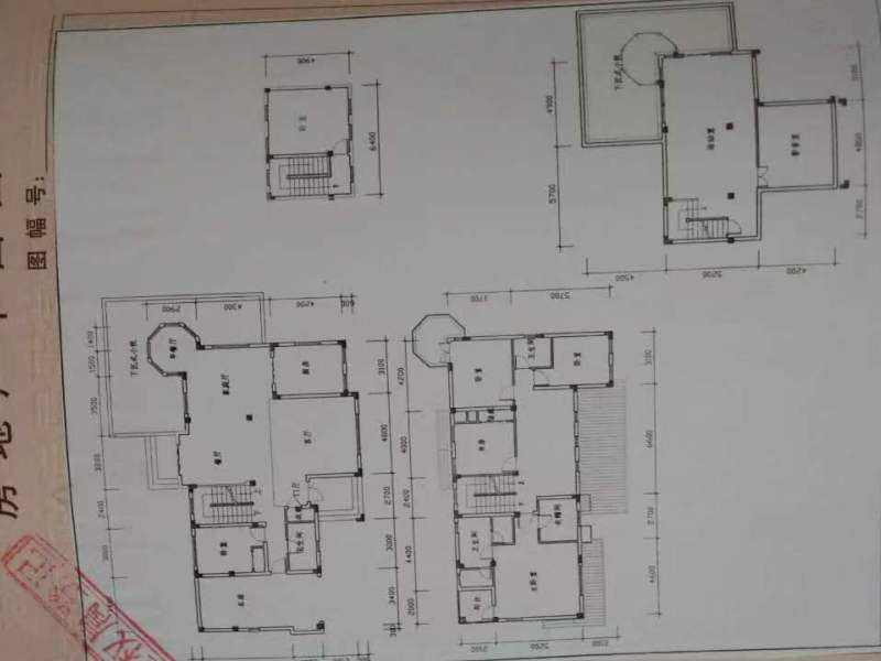 5室3廳2陽臺 西山別墅別墅戶型圖