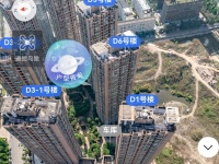 3室2廳1陽臺 經(jīng)典雙城二、三期小區(qū)平面圖