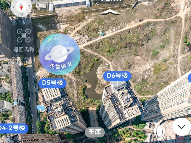 3室2廳1陽臺 經(jīng)典雙城二、三期小區(qū)平面圖