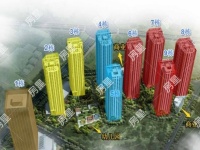 1室1廳 錦悅四季花園小區(qū)小區(qū)平面圖