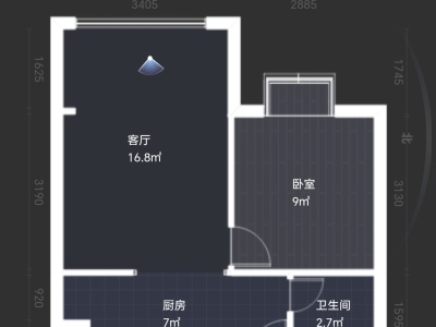 1室1廳 西景盛典花園