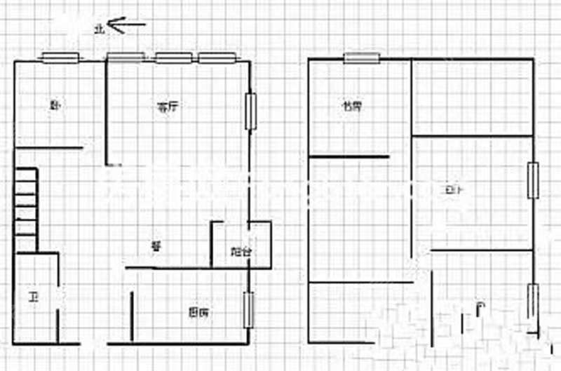 4室2廳1陽臺 86街公寓U2公寓戶型圖
