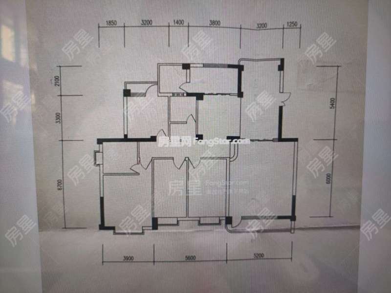 4室2廳4陽臺 金桂苑戶型圖