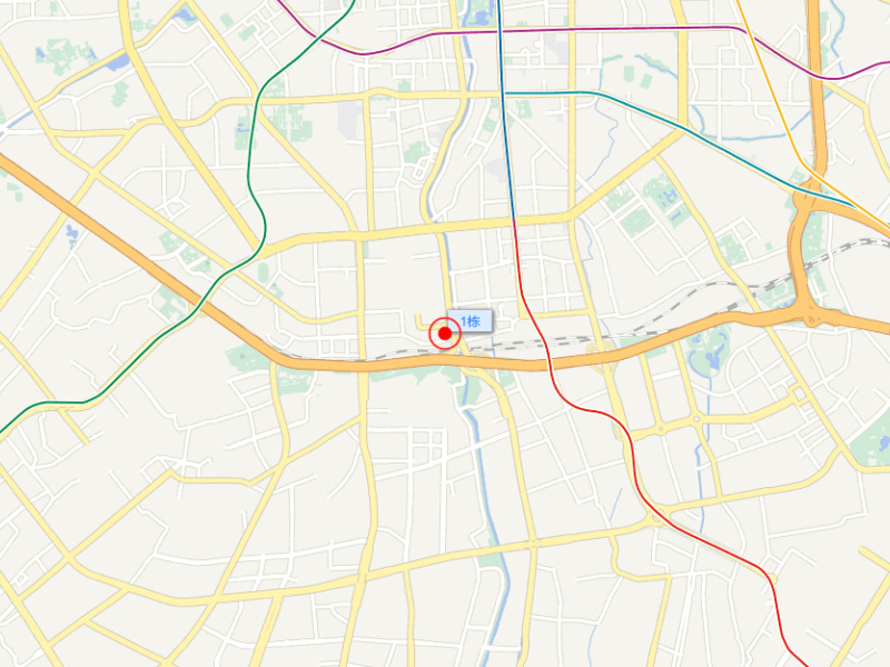 3室2廳 環(huán)衛(wèi)小區(qū)小區(qū)平面圖