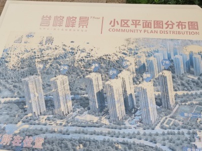 3室2廳1陽臺(tái) 譽(yù)峰峰景