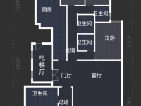 5室2廳2陽臺 同德昆明廣場A區(qū)戶型圖