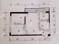 2室2廳1陽臺 廣福城雅福園戶型圖