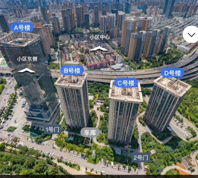 1室1廳 禧瑞都小區(qū)平面圖