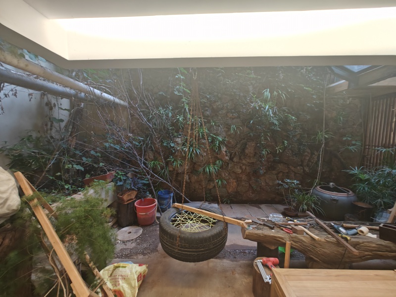 龙湖水晶郦城自家花园