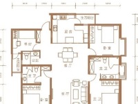 4室2廳1陽臺(tái) 江東境界戶型圖
