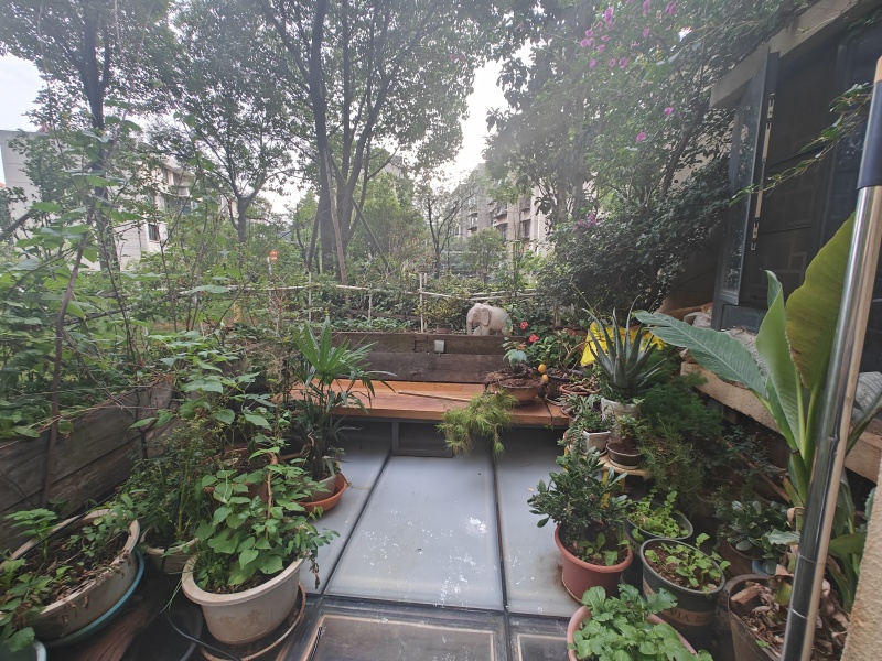 龙湖水晶郦城自家花园