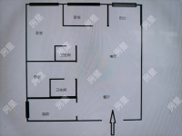 3室2廳1陽臺(tái) 俊發(fā)俊尚峰A4地塊戶型圖