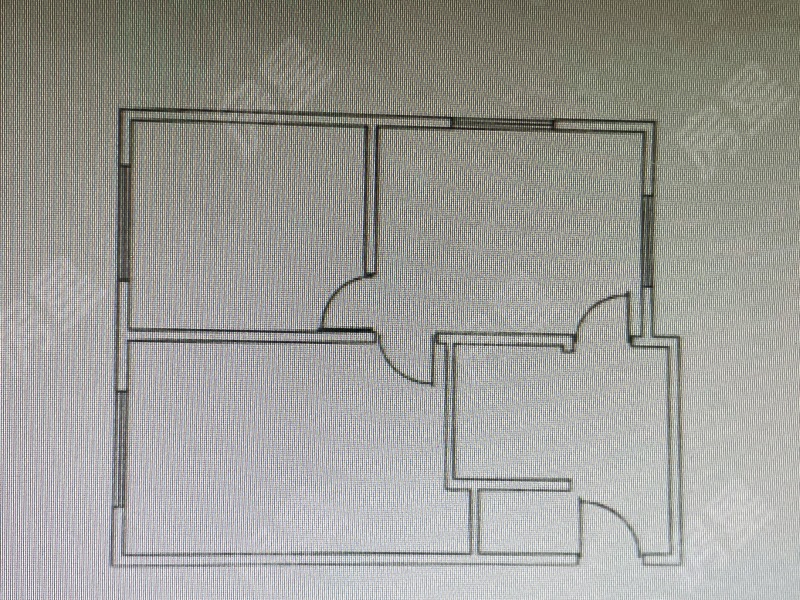 2室2廳1陽(yáng)臺(tái) 云南省計(jì)量院宿舍戶型圖