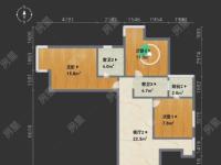 5室3廳3陽臺 金地九樾戶型圖